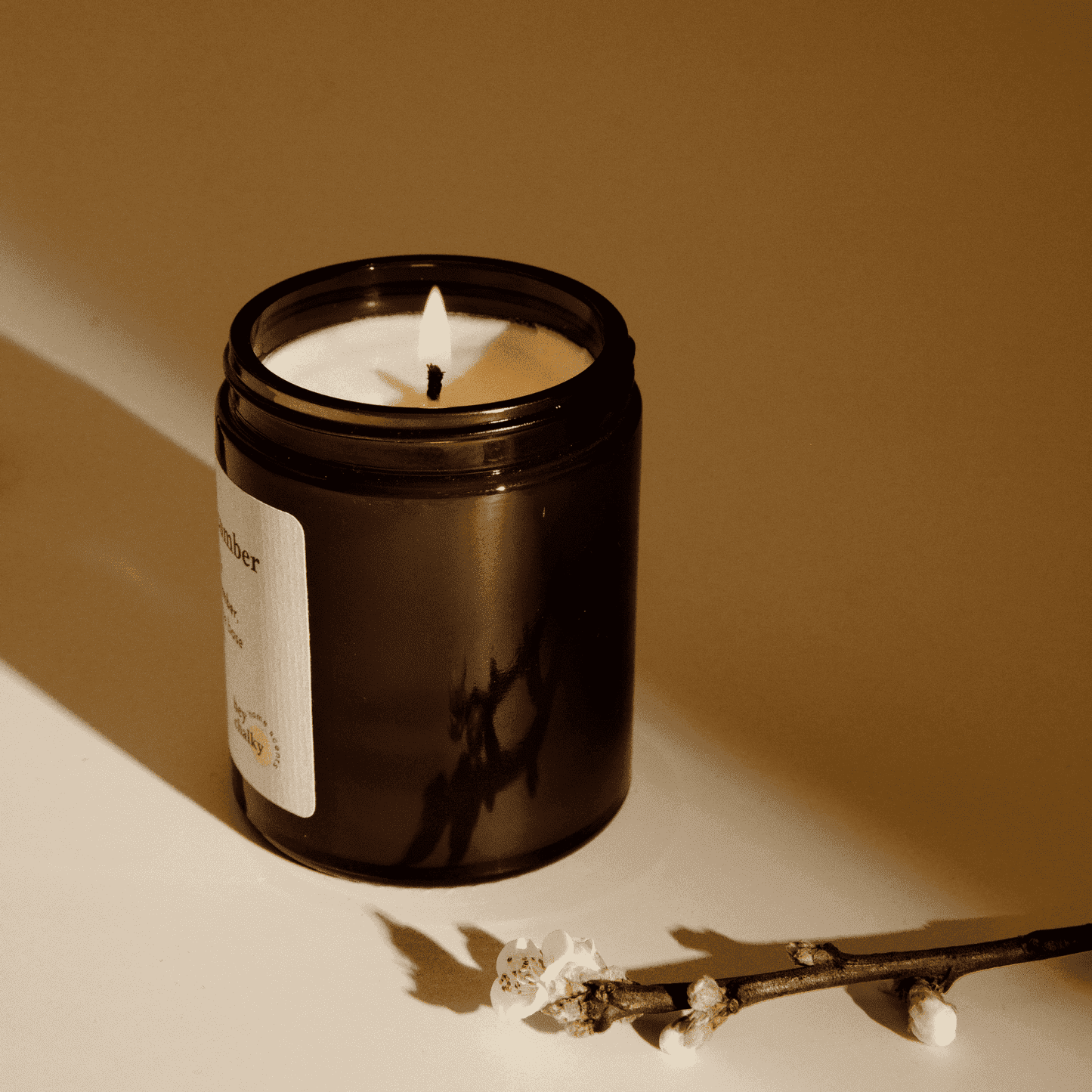 DIY Set - Duftkerze selber machen - VON GRAUBergamoodHey Chalky