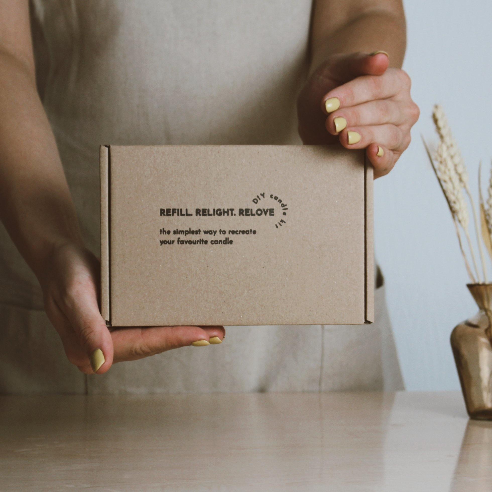 DIY Set - Duftkerze selber machen - VON GRAUBergamoodHey Chalky
