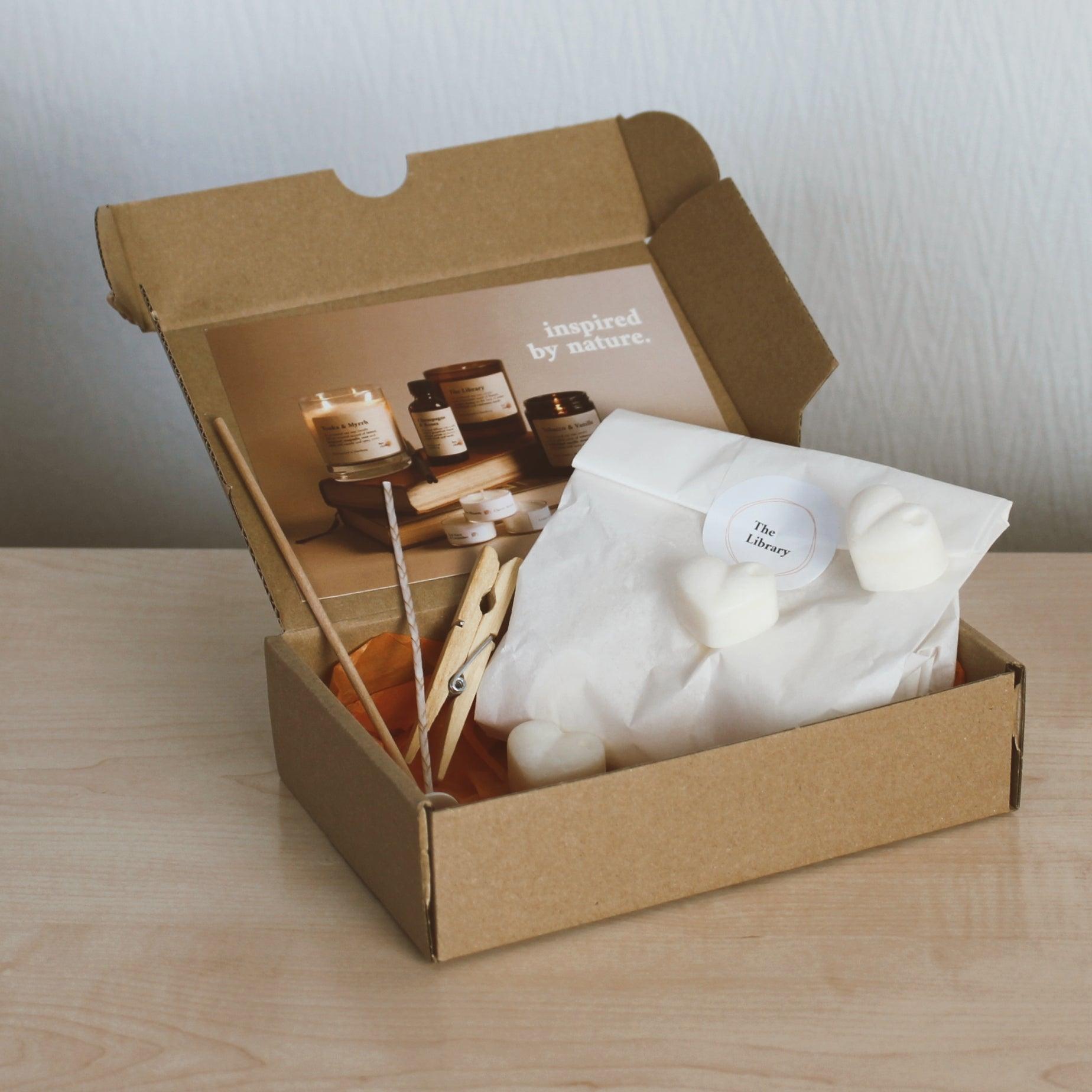 DIY Set - Duftkerze selber machen - VON GRAUBergamoodHey Chalky