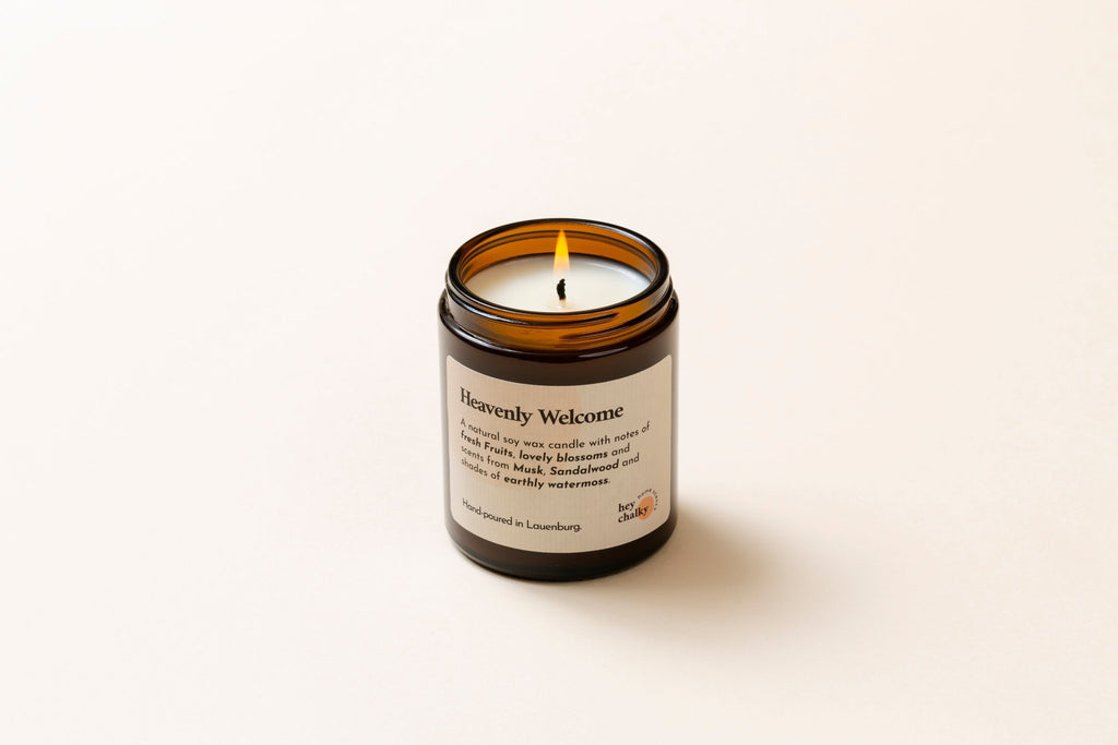 Heavenly Welcome – Fruchtig-floraler Duft mit Apfel, Jasmin und sanftem Moschus - VON GRAUHey Chalky