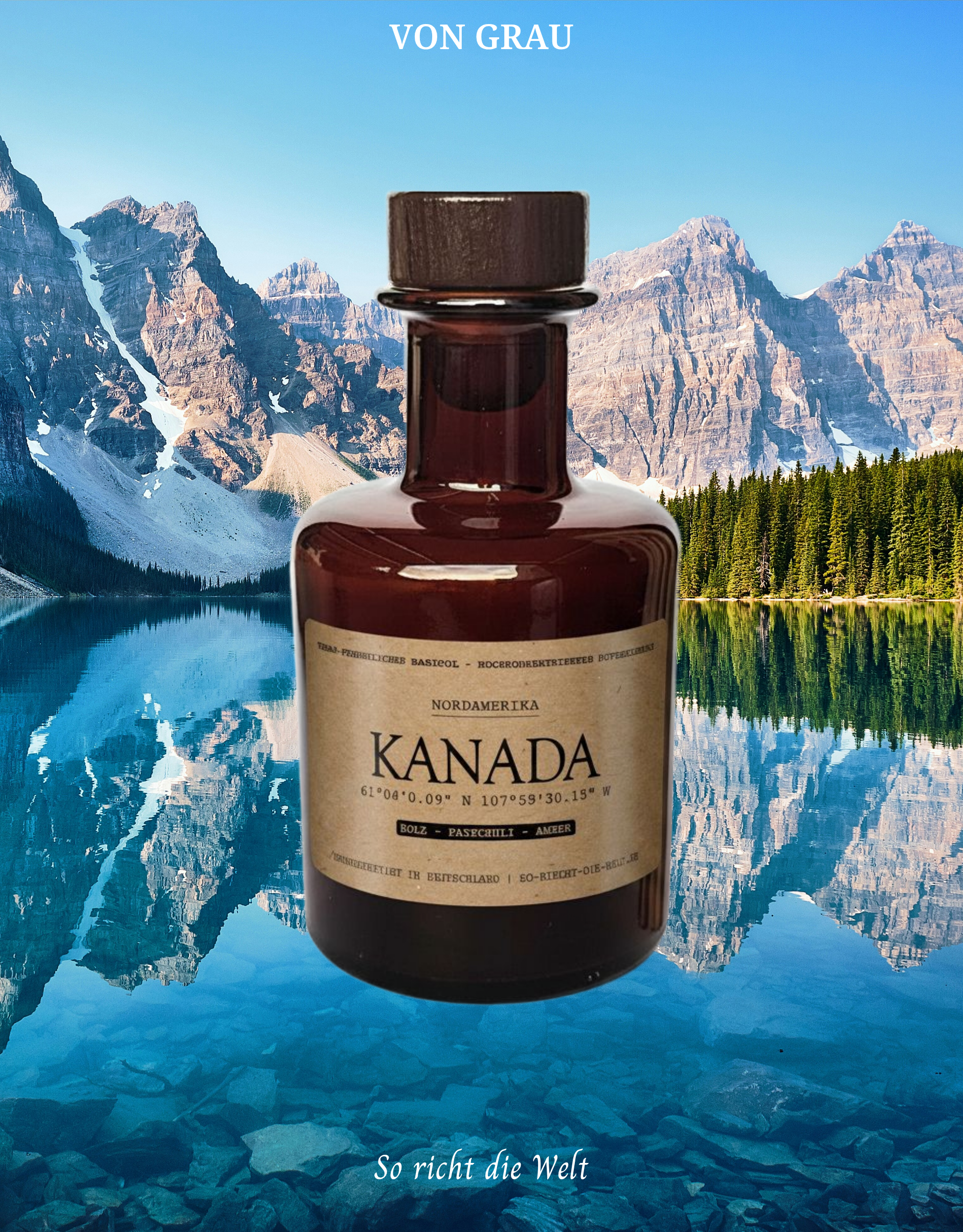 [Weltreise] Kanada Raumduft Diffuser – Holz, Patchouli & Amber